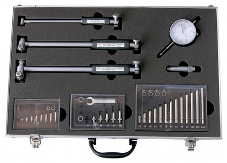 Verificateur d&#039;alesage set 18-160mm analogue