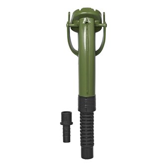 Bec verseur en metal vert flexible adapte a l&#039;essence diesel
