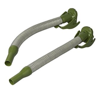 Bec verseur flexible en metal pour essence 20 mm
