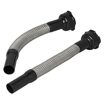 Bec verseur flexible en metal adapte au gasoil 25 mm (art. 530090 - 530091 - 530092)