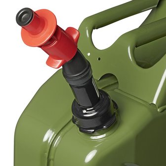 Bec verseur en metal avec bouchon automatique anti-fuite (art. 530090 - 530091)