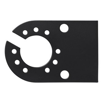 Support de prise en metal 12x8cm