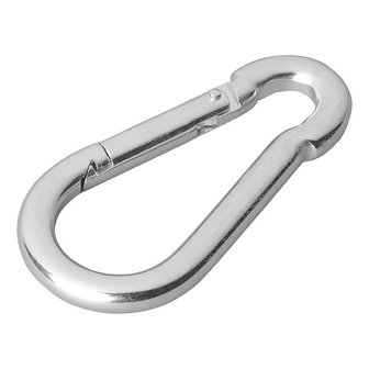 Mousqueton en metal 8x80mm x10 pieces