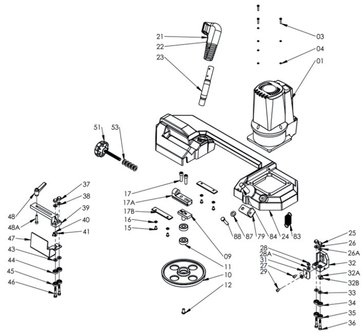 Scie ruban portable - vario diameter 90mm