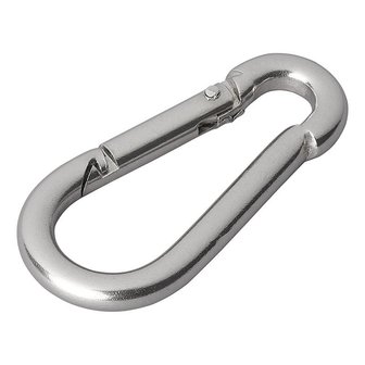 Mousqueton en acier inoxydable 6x60mm x10 pieces