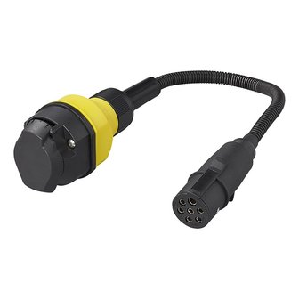 Adaptateur 24V 7- vers 12V 7-poles ISO1185 &gt; ISO1724