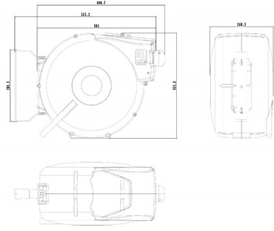 Bobine d&#039;air 14 m - 3/8