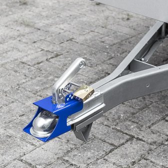 Serrure d&#039;attelage avec cadenas sous blister