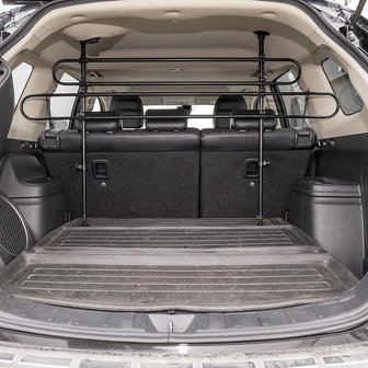 Porte-bagages pour chien 2x2 tubes metalliques