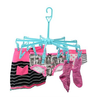 Carrousel de sechage avec 18 clips