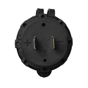 Bo&icirc;tier d&#039;encastrement USB double type A 2x2100mA 12V/24V