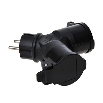 Repartiteur double Schuko
