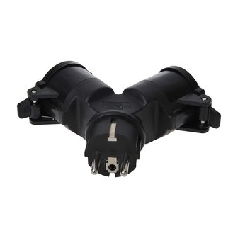 Repartiteur double Schuko