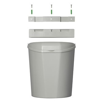 Poubelle avec couvercle 6L pour caravane/camping-car