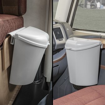 Poubelle avec couvercle 6L pour caravane/camping-car