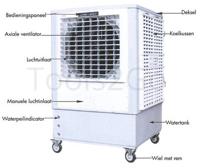 Ventilateur refroidisseur 20000m&sup3;/H