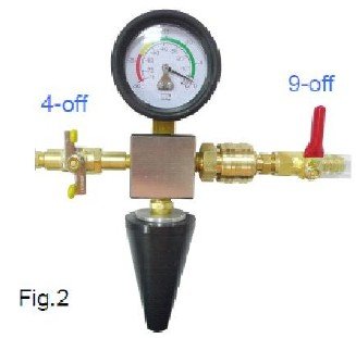 Appareil de remplissage et de purge du circuit de refroidissement 6 pieces