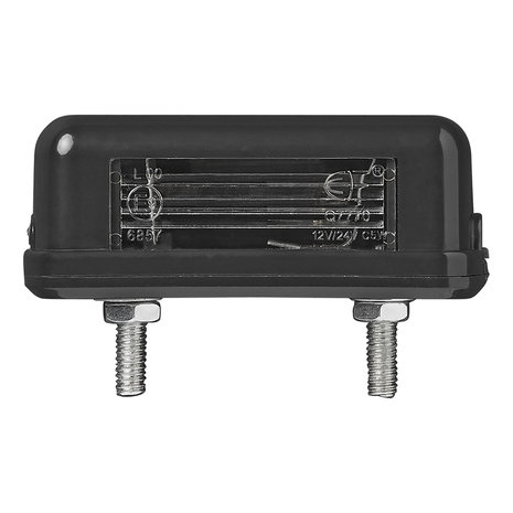 Eclairage de plaque d'immatriculation 83x33mm PM