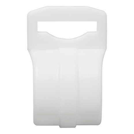 Clip de tente pour mat de tente 20-25mm avec fente blanc