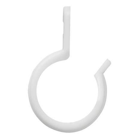 Clip de tente a passant pour tube 20-25mm blanc