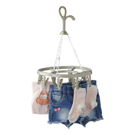 Carrousel de sechage avec 16 clips