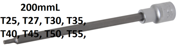 Prise 1/2 Bit, T-Star T25 - T70