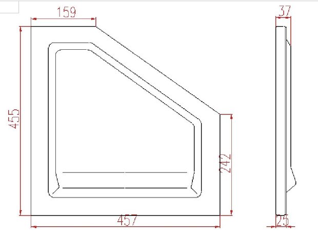 Cabine de sablage 220 l