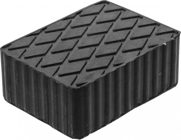 Bgs technic Rubberen pad voor hefplatforms 160 x 120 x 60 mm