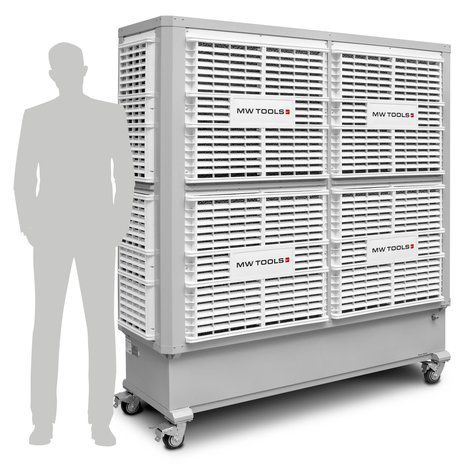 Ventilateur de refroidissement industriel 40000m³/h 260l