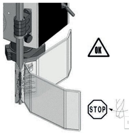 Perceuse d'etabli vario diametre 24 mm 3x400V