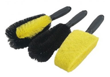 Jeu de brosses pour le nettoyage 3 pieces