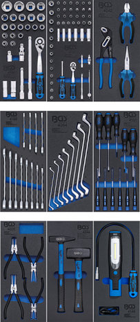 Servante d'atelier 7 tiroirs avec 120 outils