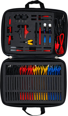 Jeu de cables et pointes de mesure 92 pieces