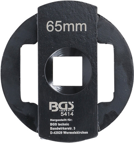 Cle de boulon/bouchon d’essieu arriere pour essieux BPW 65 mm