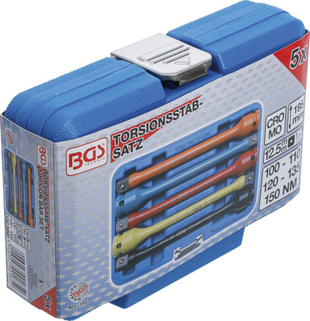 Jeu de rallonges de couple (1/2) 100 - 150 Nm 5 pieces
