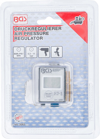 Regulateur de pression d'air, 0,275 - 11 bar