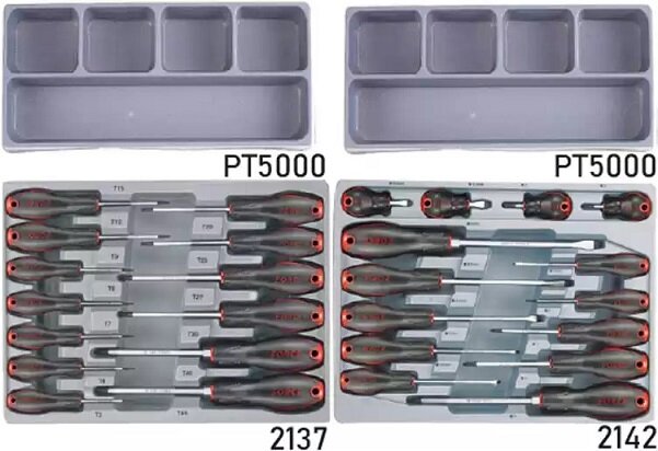 Chariot a outils jumbo noir avec 8 tiroirs et 365 outils (EVA)