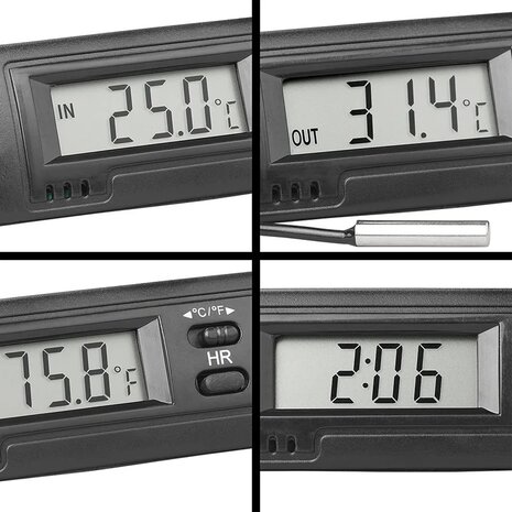 Interieur/exterieur thermometre modele 2