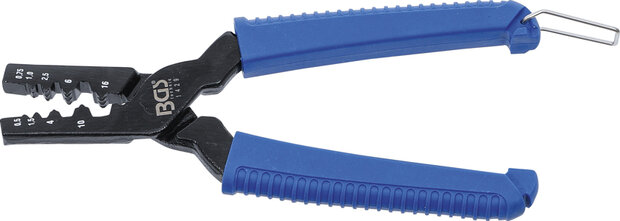 Pince a sertir et denuder pour cosses de cable jusqu’a 16,0 mm²