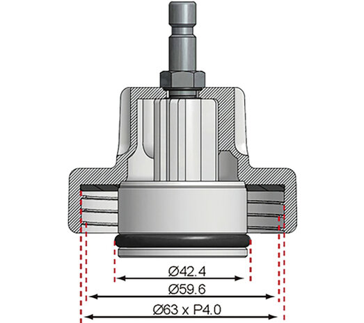 Adaptateur No. 13 pour Art. 8027: Mercedes