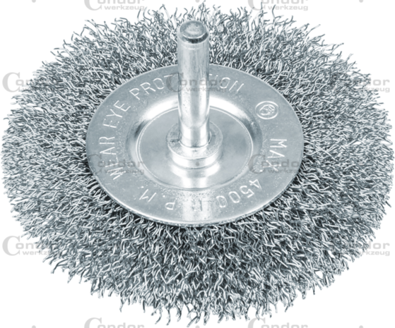 Brosse metallique circulaire 75mm