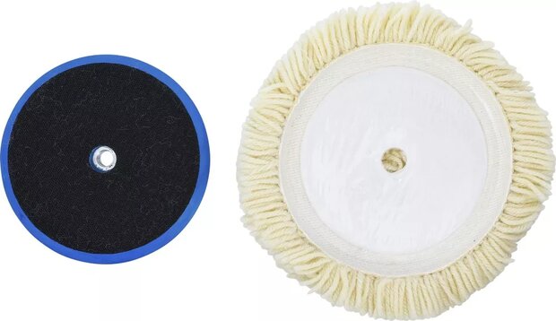 Jeu de capots de polissage Ø 180 mm 2 pieces