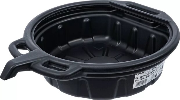 Bac huile / goutte goutte, 8 litres avec buse