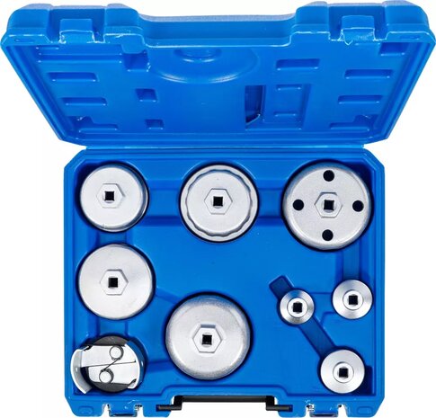 Jeu de cles filtres cloches 27 - 88,8 mm 9 pieces