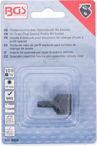 Clé à bouchon de vidange pour VAG