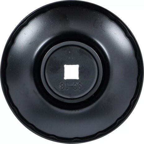 Cle a filtres cloches 18 pans diametre 96 mm pour Renault, VW