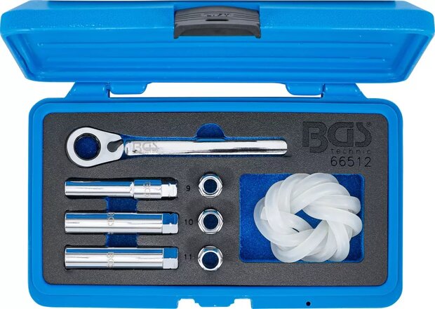 Jeu de cles de purgeur de frein 8 pieces