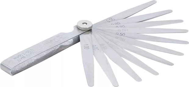Jauges de precision lame de 13 poches