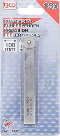 Jauges de precision lame de 13 poches