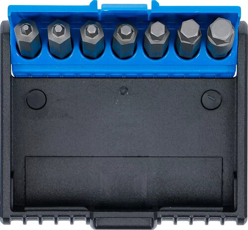 Jeu de cles coudees pour six pans interieurs defectueux 1,5 - 6 mm 7 pieces